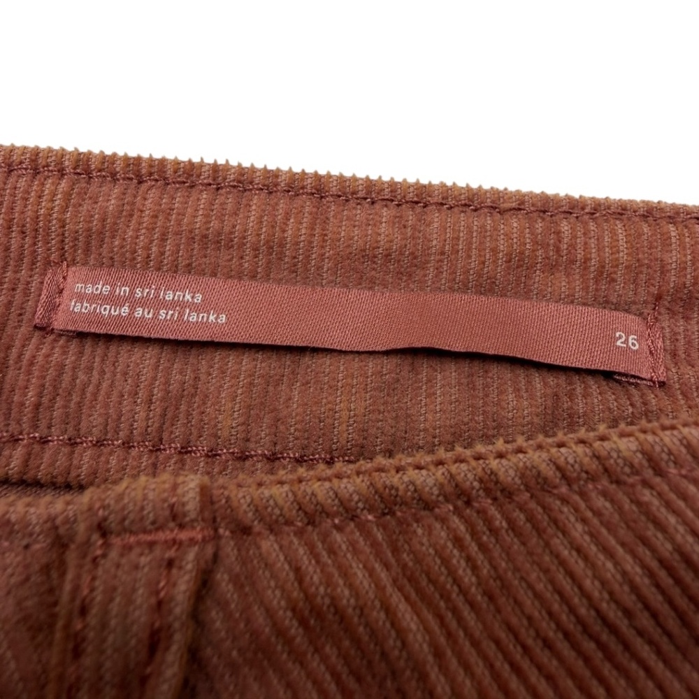 Anthropologie Pilcro The Gwen Wide Leg Pants in Rust - Picture 6 of 13